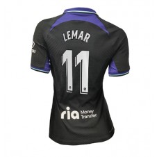 Atletico Madrid Thomas Lemar #11 Bortedrakt Kvinner 2022-23 Kortermet